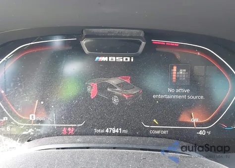 2019 BMW M850I xDrive from USA, damaged, VIN WBABC4C50KBU96114